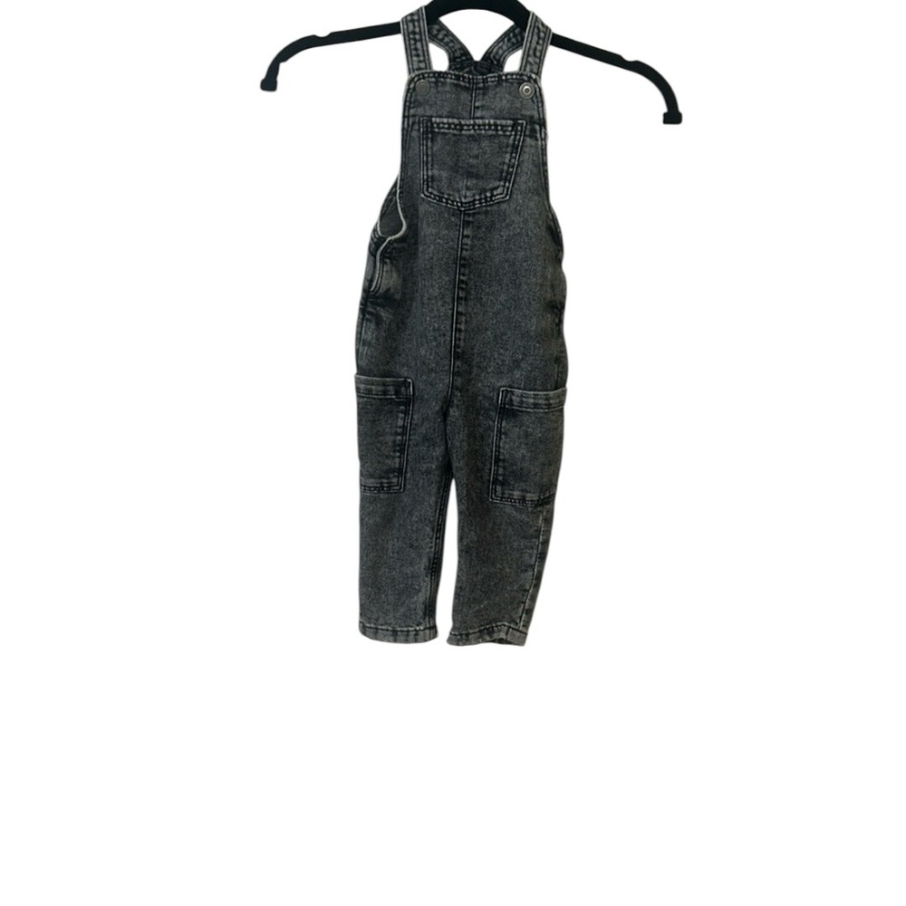 H&M Gray Overalls with Adjustable Straps - Picture 2 of 4